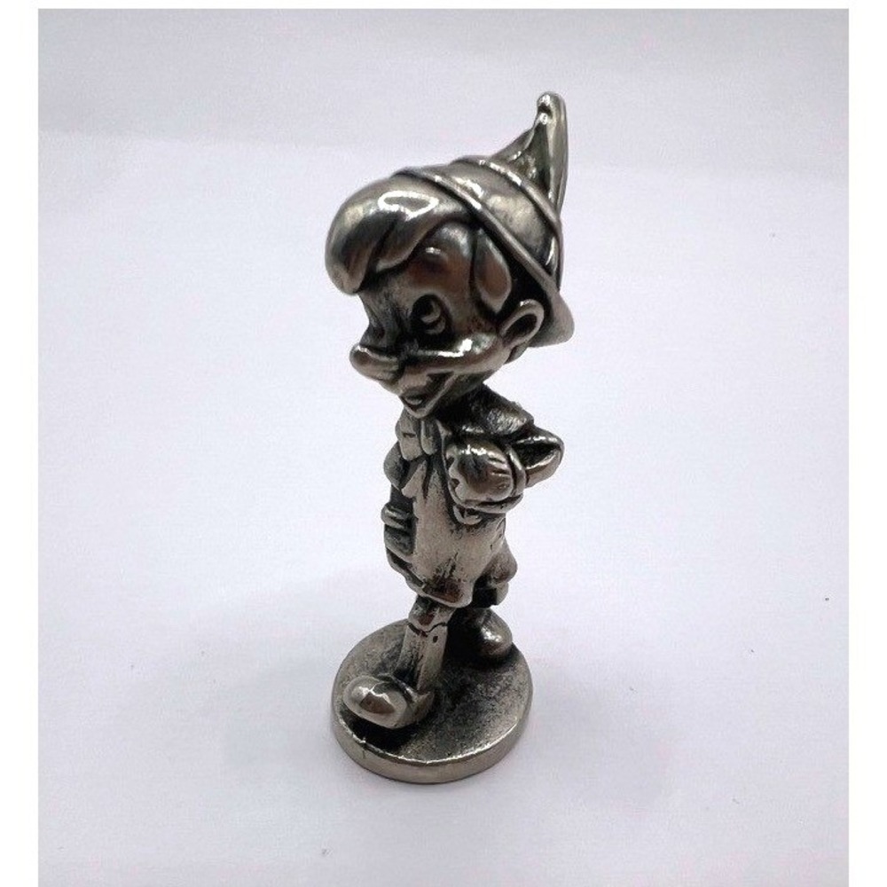Disney Pinocchio Pewter Figurine Miniature Character Minature Disneyana  1.5"